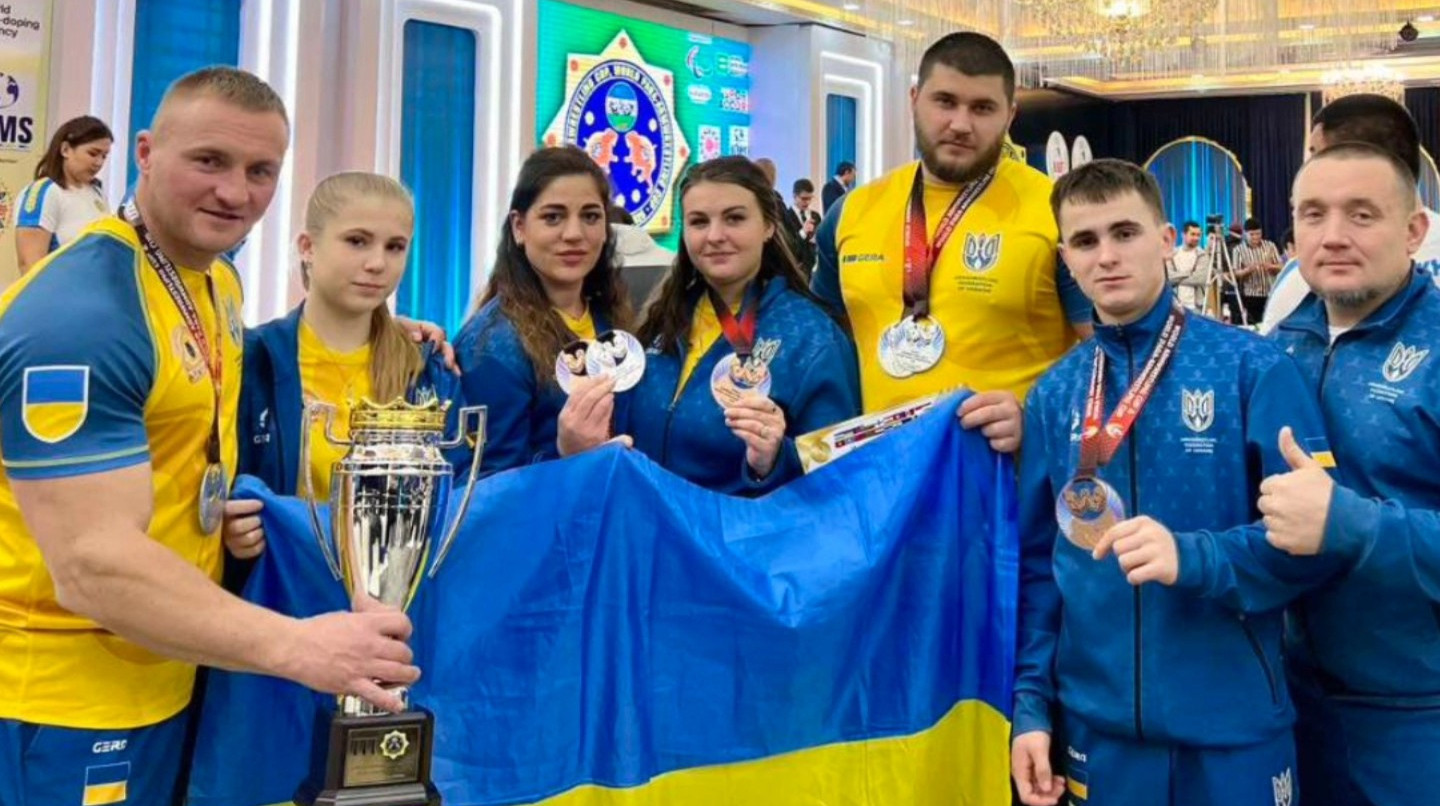 збірна України з армреслінгу на Кубку Світу