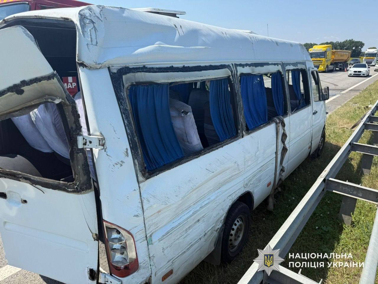аварія  маршруткою у Самарівському районі