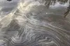 розводи, вода, пісок, нафтопродукти