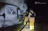 Згорів автомобіль від атаки дрона