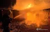 горіли гаражі у Кам'янському