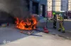 спалахнула автівка