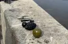 гранати з дна річки