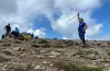 військовий на протезі, піднявся на Говерлу