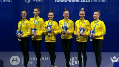 Гімнастка з Дніпра виборола «золото» на Універсіаді в Німеччині
