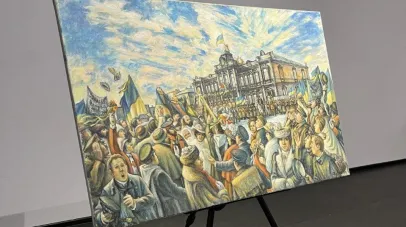 У Дніпрі відкрилася виставка картини із зображенням історичної події 