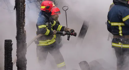 пожежа на дачі у Кривому Розі