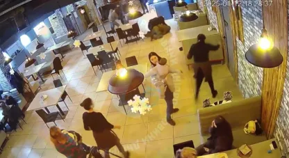 бійка в ресторані у Меліоративному