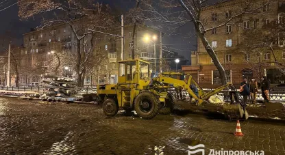 ремонт трамвайних колій