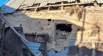 обстріл житла