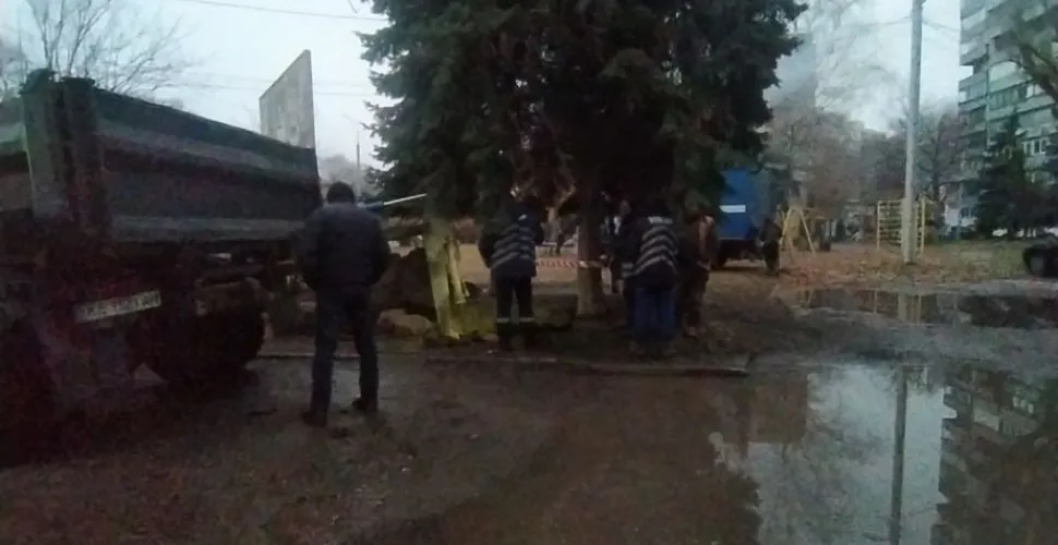аварія, водогон