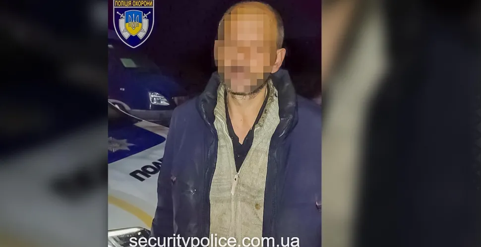 нетверезий злочинець,паркан, підстанція, затримання