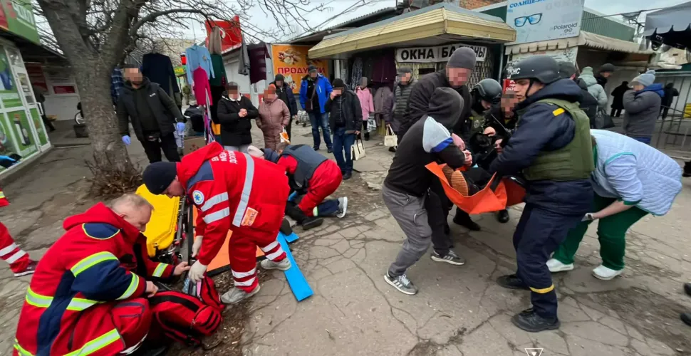 Ворог ударив дроном-камікадзе по центральному ринку в Нікополі: постраждало шестеро людей  