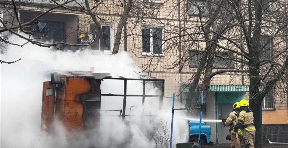 Авто, загоряння