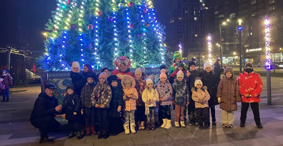 Святвечір, новорічна ялинка, відкриття