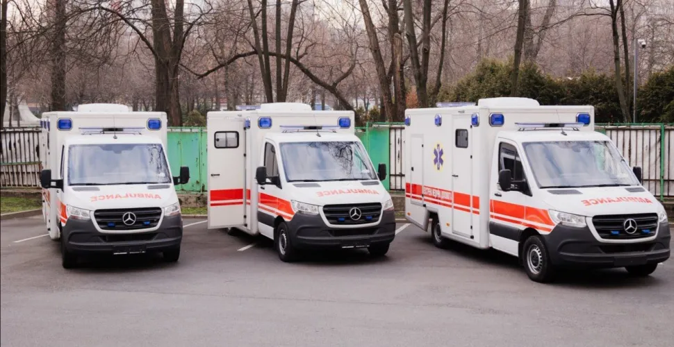 Реанімобіль, швидка, автопарк