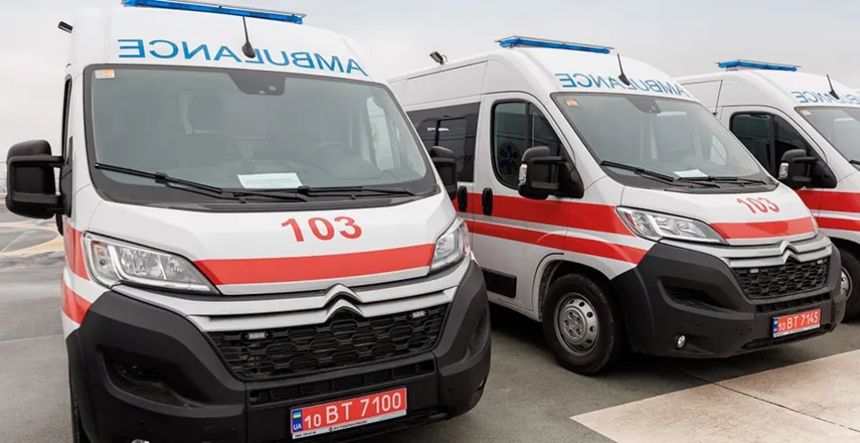 сучасні авто, швидка, міжнародні партнери, меддопомога