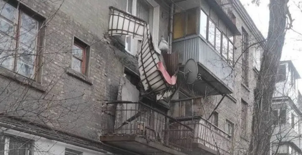 У Кам'янському обвалився балкон