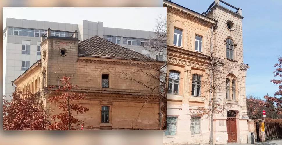 особняк Веріго, пошкодження, атака БПЛа