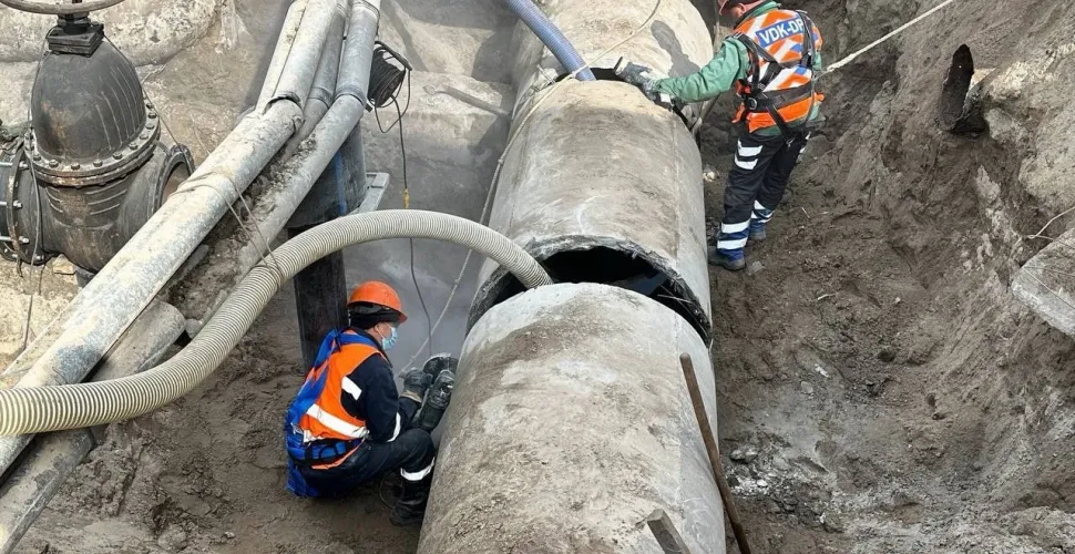 ремонт водогону на Донецькому шосе