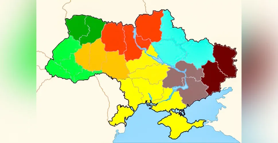Україну поділять на 9 макрорегіонів