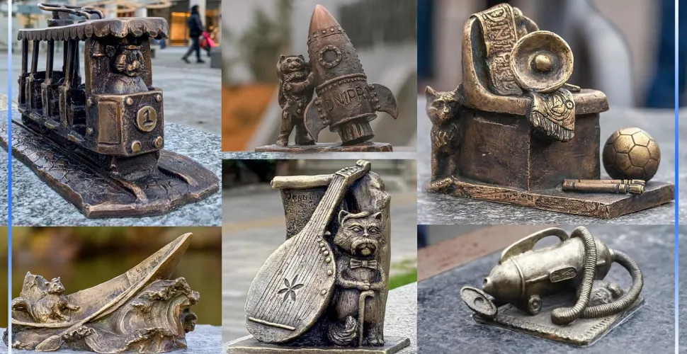 мініскульптури, центр міста