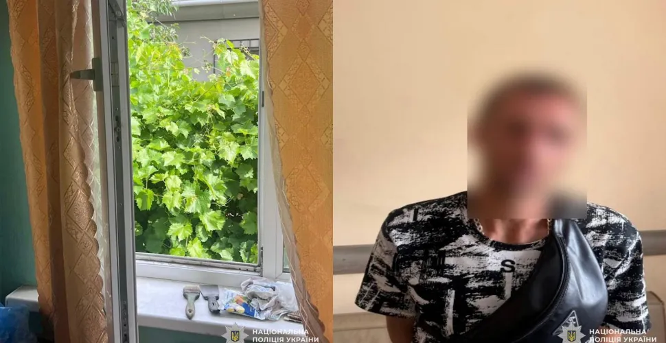 У Дніпрі «на гарячому» викрили крадія у чужому будинку
