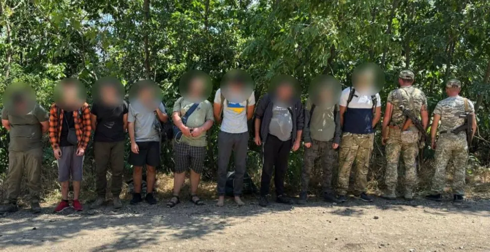 На Одещині затримали дев’ятьох чоловіків біля кордону: серед них є з Дніпропетровщини