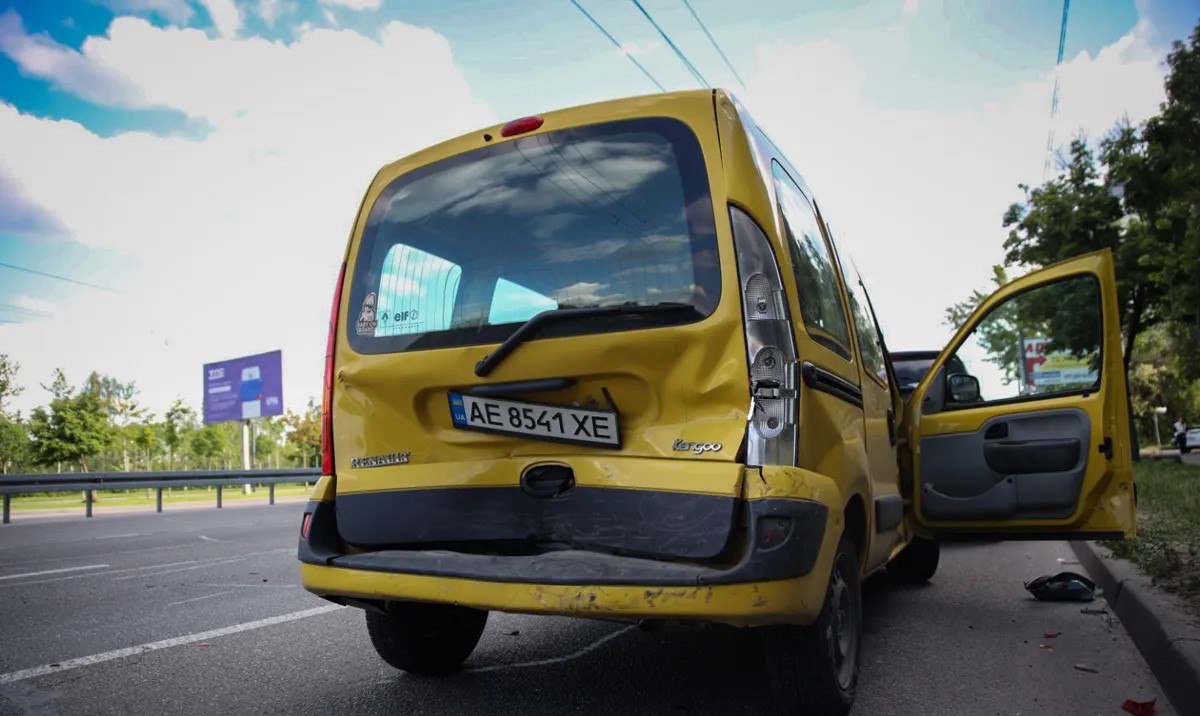 аварія на Набережній у Дніпрі