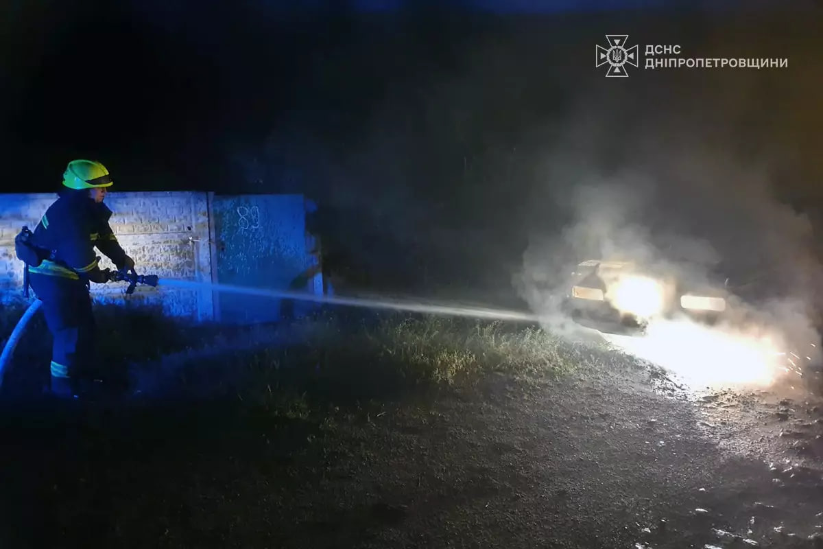 горить автомобіль