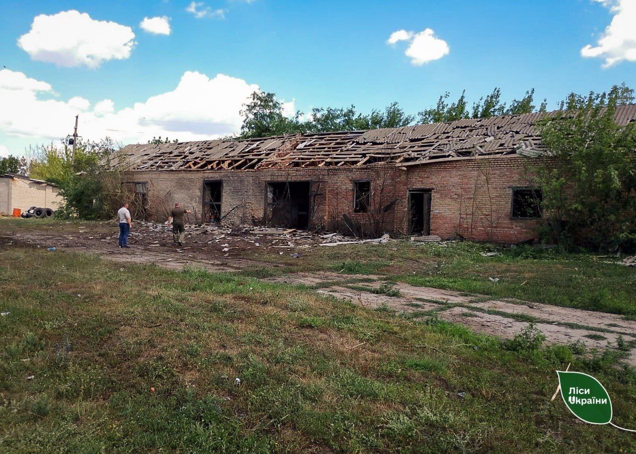 лісництво, атака БпЛА