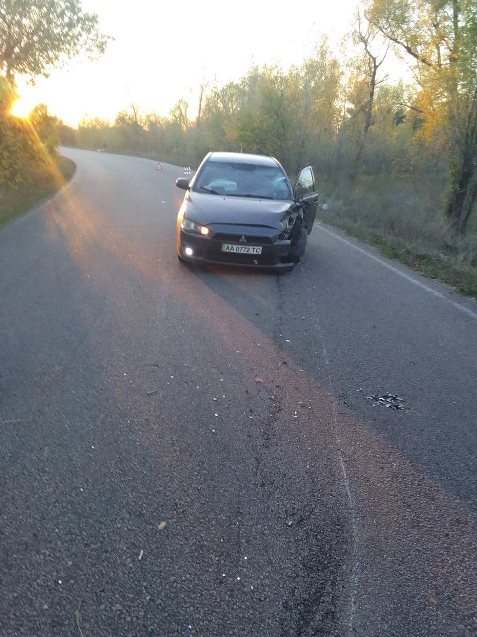 ДТП з мотоциклістом