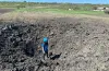 КАБ, Новопавлівка, руйнування