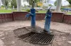 У Павлограді «революція» з вуличними водозбірними колонками