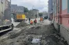 ремонт, вулиця, тротуарна плитка