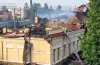 пожежа, вокзал, дах