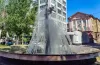 фонтан, запуск, місто, відпочинок