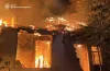 У Дніпрі горіла покинута будівля