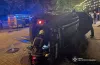 Вчора у Дніпрі сталася жорстка ДТП: перекинулась автівка й придавила пішохода
