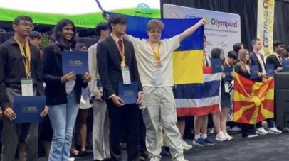 Школяр з Дніпра здобув бронзову медаль на Всесвітній Олімпіаді геніїв