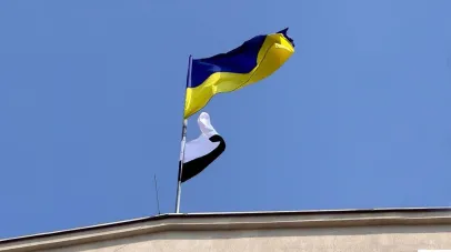 На вокзалі Дніпра підняли Прапор Надії 