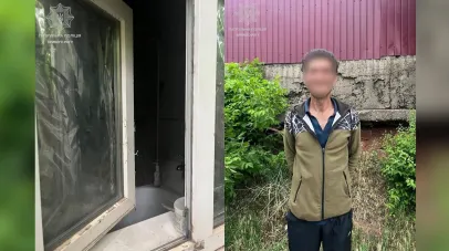 Патрульні затримали чоловіка, який заліз до чужого будинку у Кривому Розі