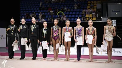Художня гімнастика, Кубок України, дніпровські гімнастки