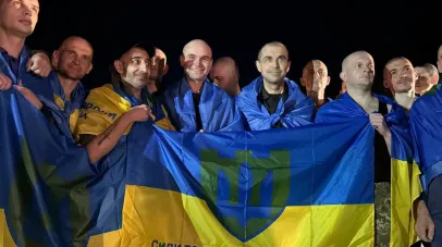 звільнені з полону, наші вдома