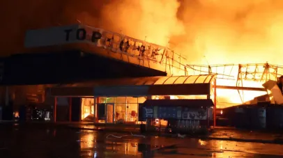 нічна атака на Дніпро та область