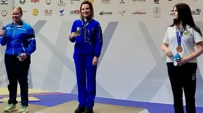 Вікторія Рибовалова, стрільба, Кривий Ріг, континентальна першість