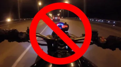 Богданівська громада, заборона на рух мотоколісного транспорту вночі