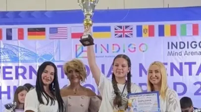 Софія Тювікова, Кривий Ріг, міжнародна олімпіада з ментальної арифметики