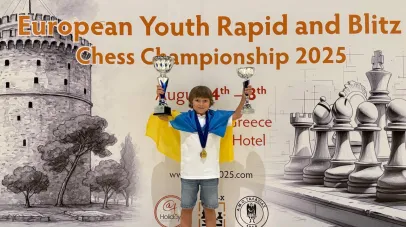 Юний дніпрянин Мирон Нетребка - дворазовий чемпіон Європи