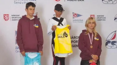 Юна яхтсменка з Дніпра виборола «бронзу» чемпіонату світу 